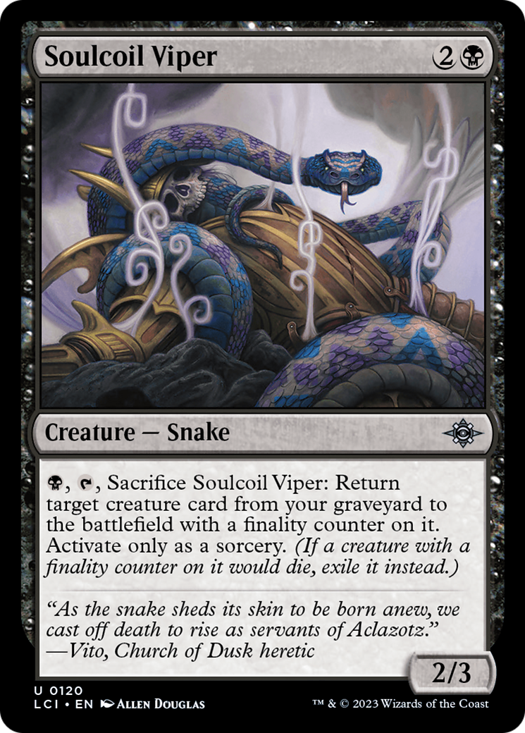 Soulcoil Viper [The Lost Caverns of Ixalan] | Good Games North