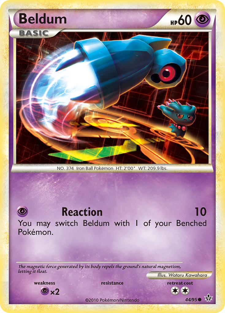 Beldum (44/95) [HeartGold & SoulSilver: Unleashed] | Good Games North