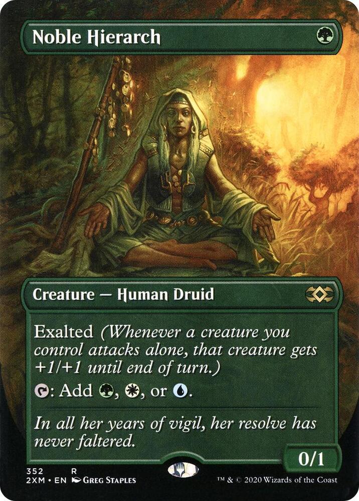 Noble Hierarch Borderless (Double Masters)  | Good Games North