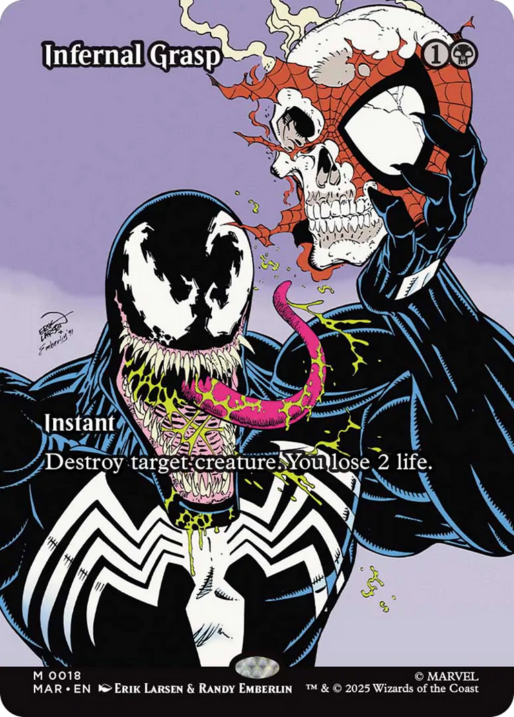 Infernal Grasp (Borderless) [Marvel Universe: Eternal-Legal] | Good Games North