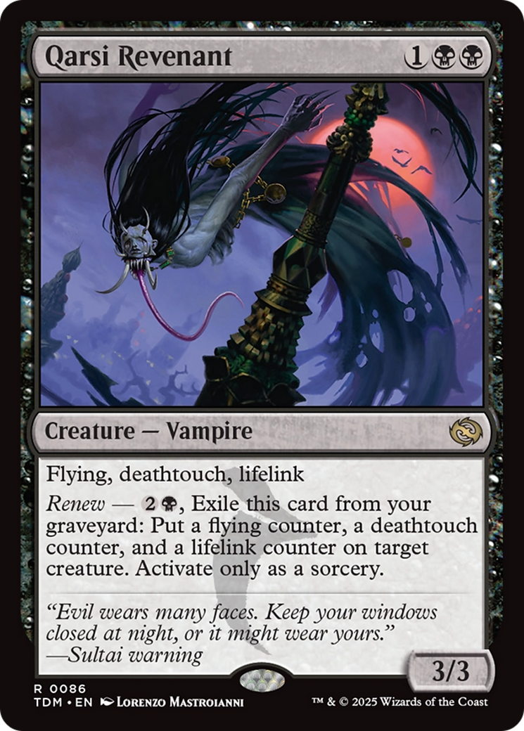 Qarsi Revenant [Tarkir: Dragonstorm] | Good Games North