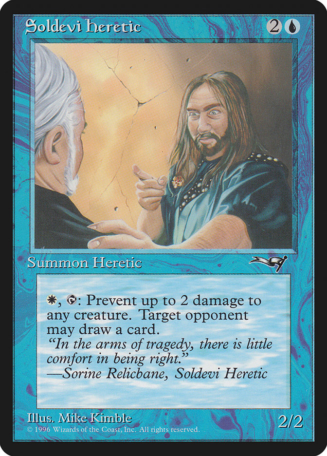 Soldevi Heretic (Pointing) [Alliances] | Good Games North