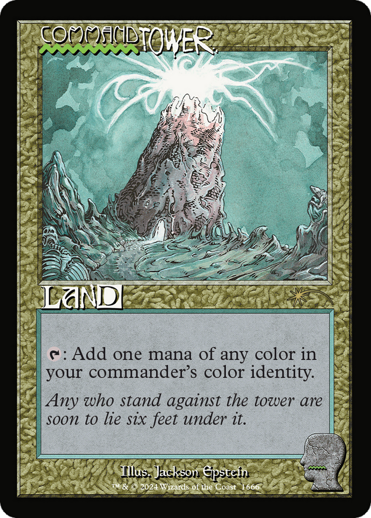 Command Tower (1666) (Rainbow Foil) [Secret Lair Drop Series] | Good Games North