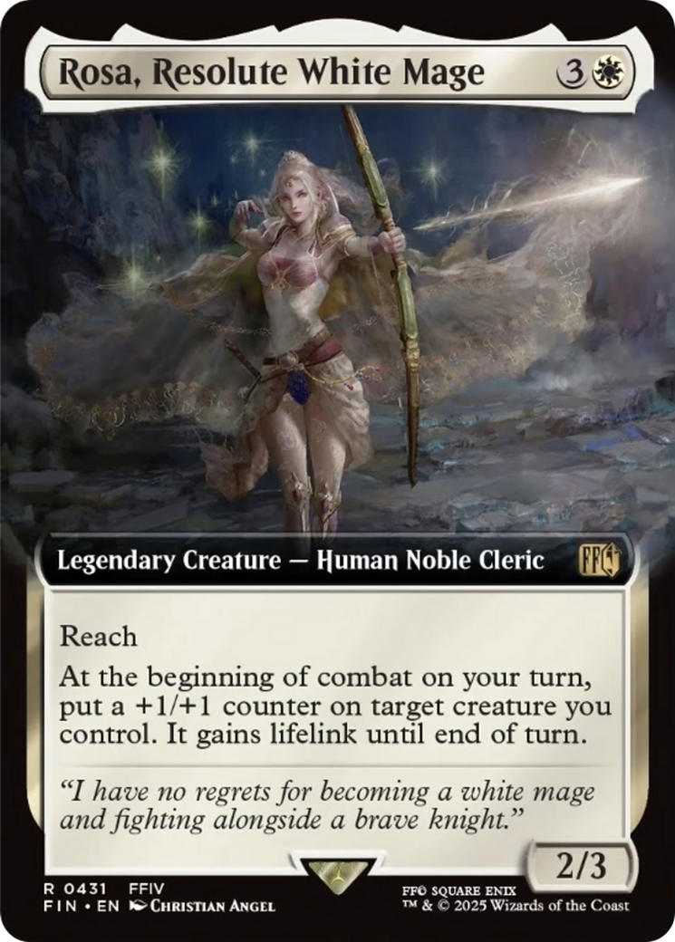 Rosa, Resolute White Mage (Extended Art) [FINAL FANTASY] | Good Games North