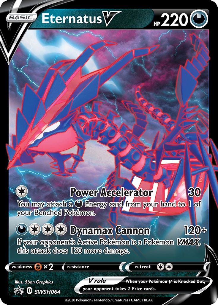 Eternatus V (SWSH064) [Sword & Shield: Black Star Promos] | Good Games North