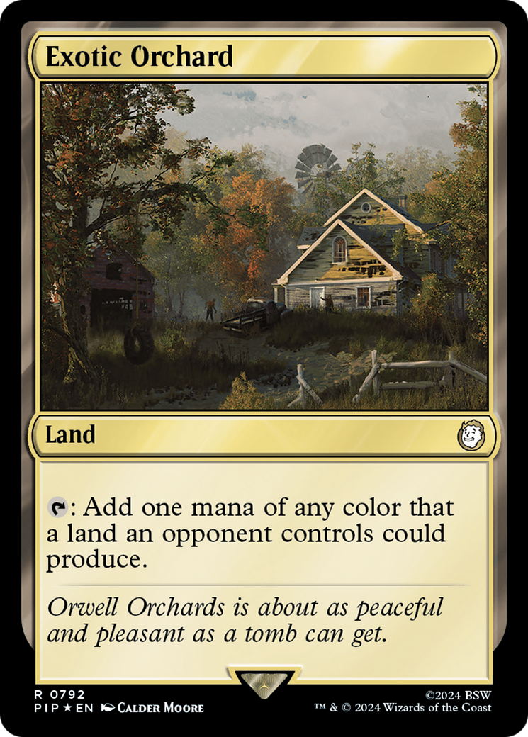 Exotic Orchard (Surge Foil) [Fallout] | Good Games North