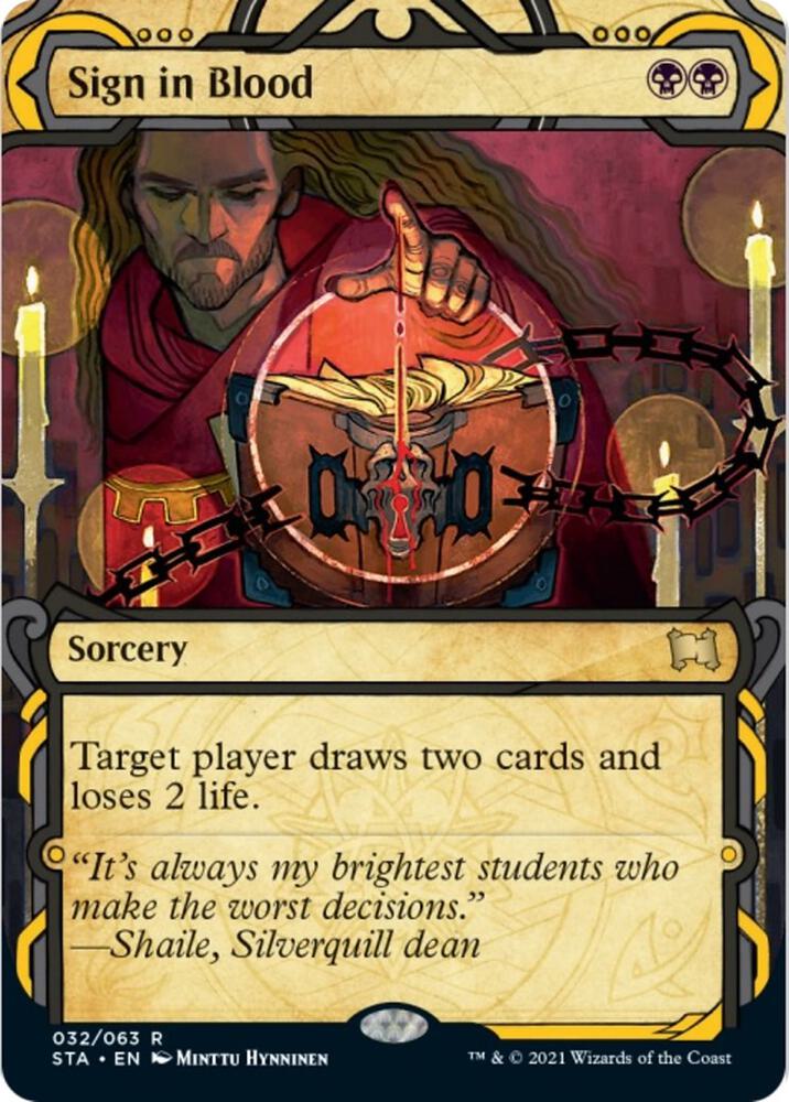 Sign in Blood (Strixhaven: Mystical Archives)  | Good Games North