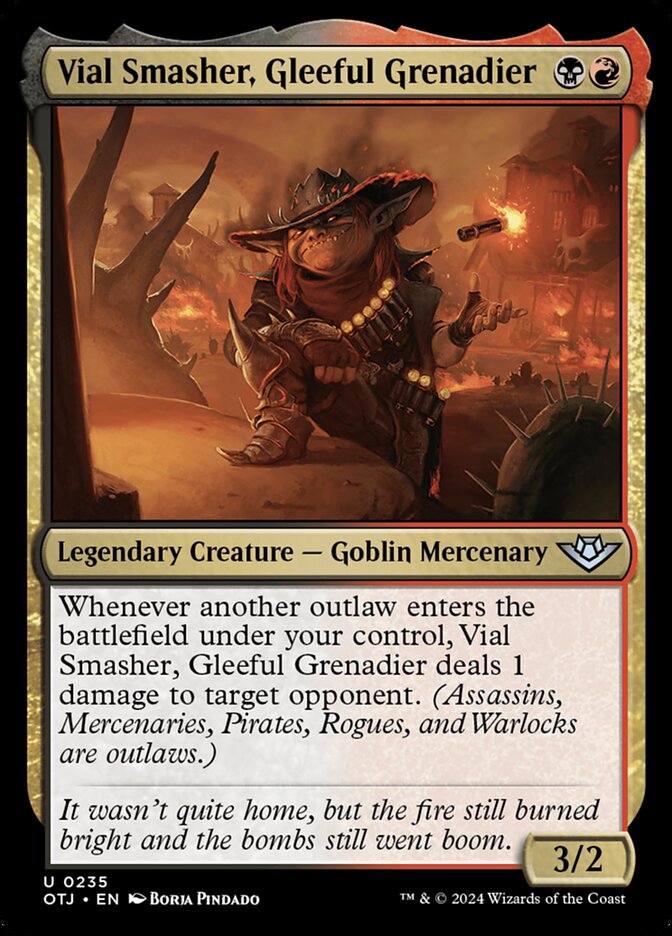 Vial Smasher, Gleeful Grenadier (Outlaws of Thunder Junction)  | Good Games North