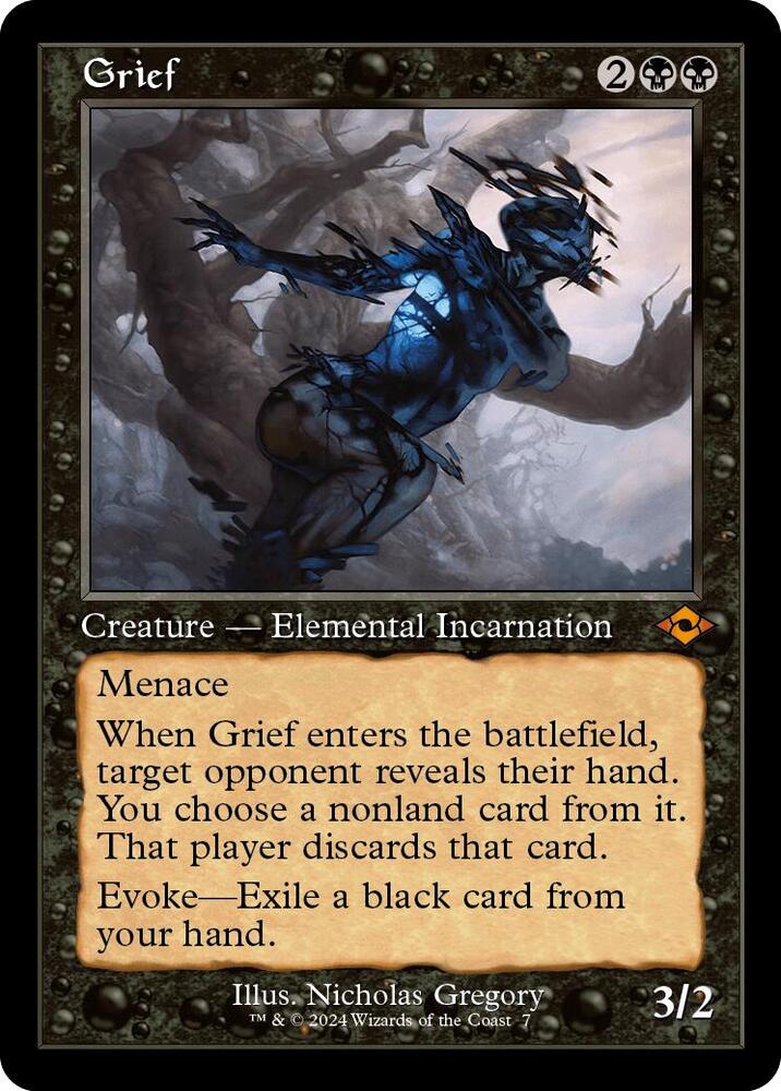 Grief Retro Frame (Modern Horizons 2)  - Foil | Good Games North