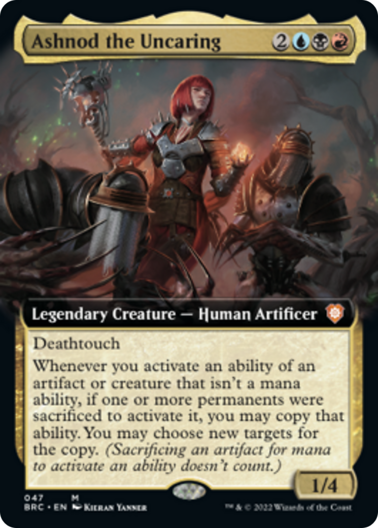 Ashnod the Uncaring (Extended Art) [The Brothers' War Commander] | Good Games North