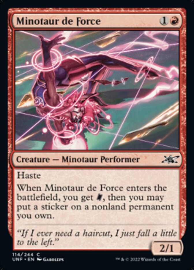 Minotaur de Force [Unfinity] | Good Games North