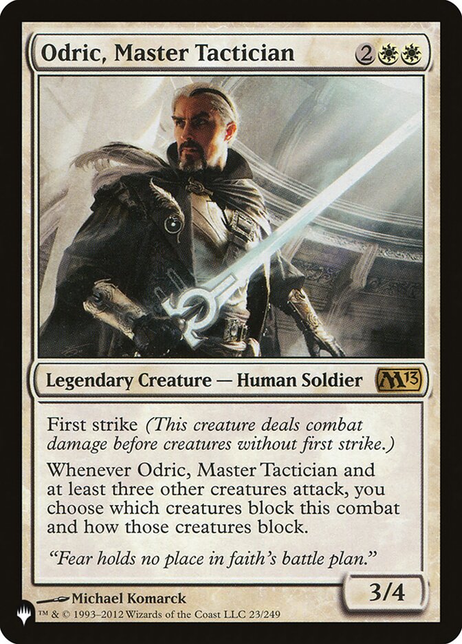 Odric, Master Tactician [The List] | Good Games North