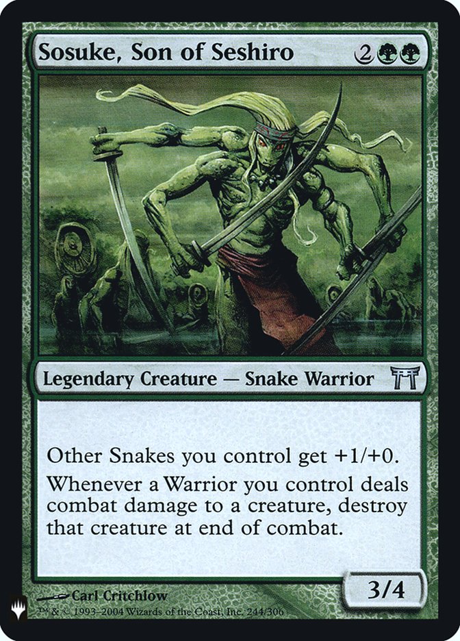 Sosuke, Son of Seshiro [Mystery Booster] | Good Games North