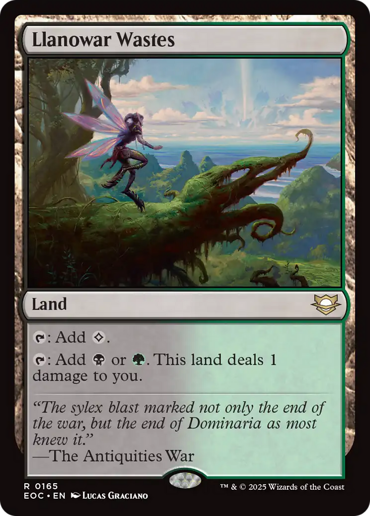 Llanowar Wastes [Edge of Eternities Commander] | Good Games North