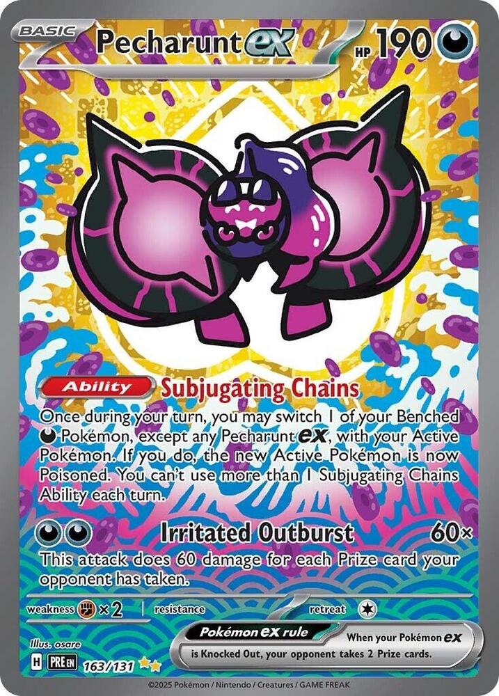 Pecharunt ex (163/131) [Scarlet & Violet: Prismatic Evolutions] | Good Games North