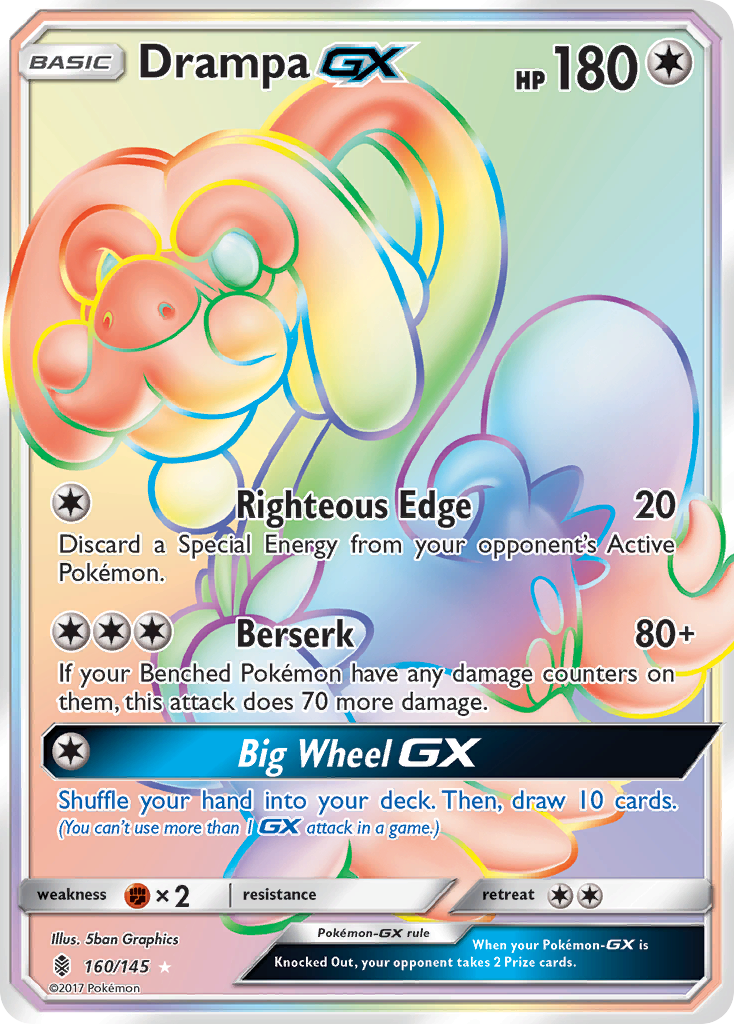 Drampa GX (160/145) [Sun & Moon: Guardians Rising] | Good Games North