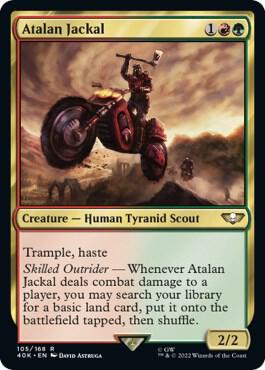 Atalan Jackal Surge Foil (Universes Beyond: Warhammer 40,000)  - Foil | Good Games North
