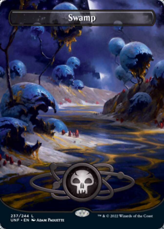 Swamp (237) (Planetary Space-ic Land) [Unfinity] | Good Games North