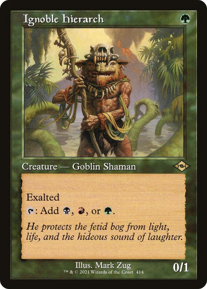 Ignoble Hierarch Retro Frame (Modern Horizons 2)  | Good Games North
