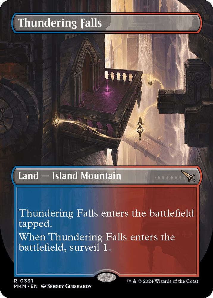 Thundering Falls 331 (Murders at Karlov Manor)  - Borderless | Good Games North