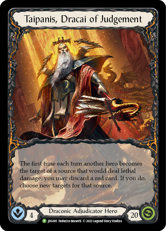 Taipanis, Dracai of Judgement [JDG001] (Promo)  Cold Foil | Good Games North