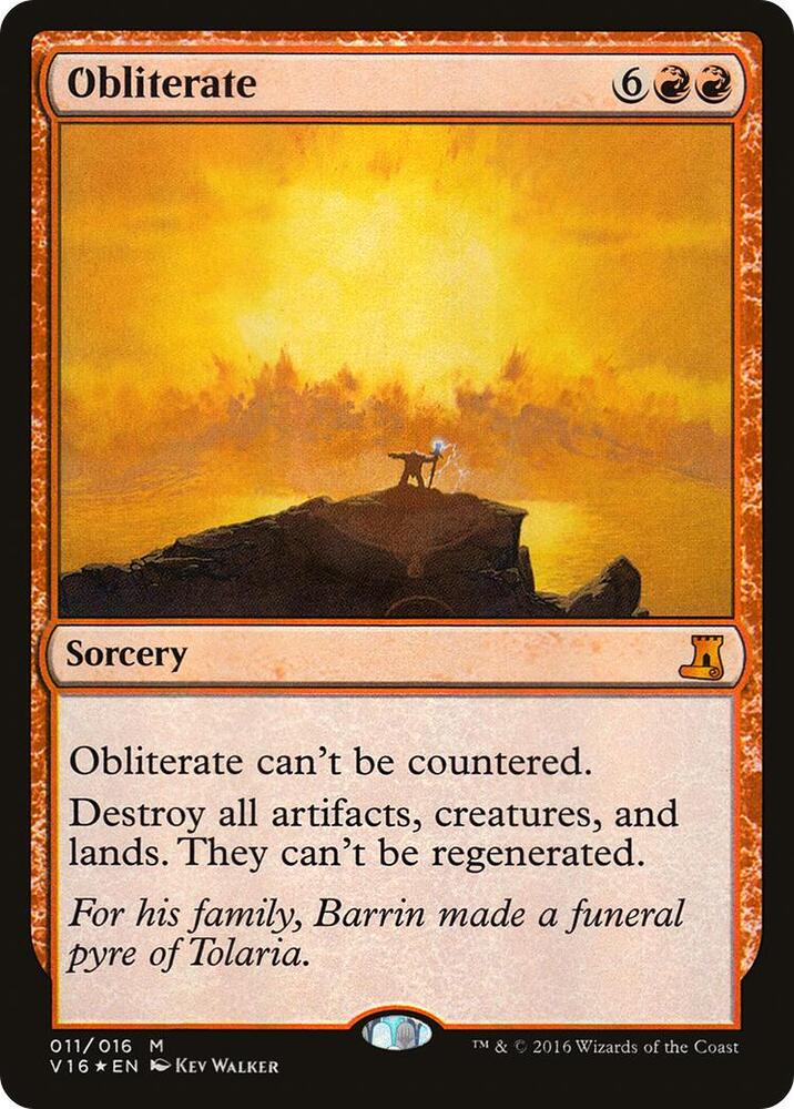 Obliterate (From the Vault: Lore)  - Foil | Good Games North