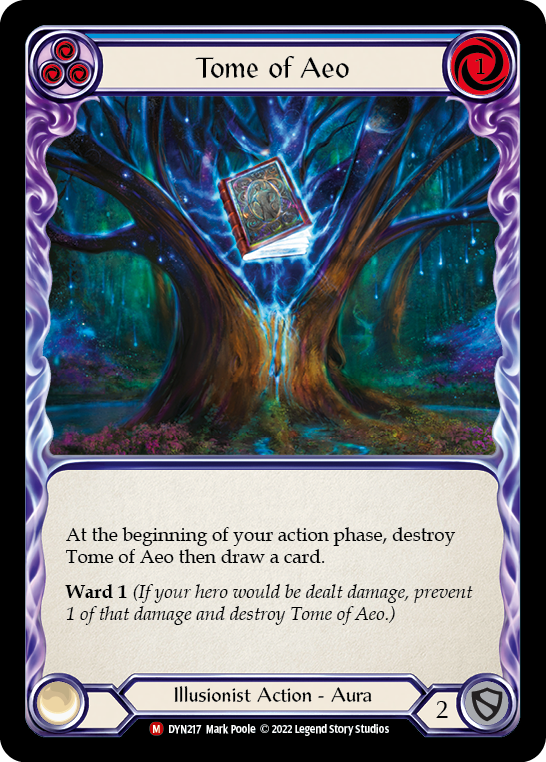 Tome of Aeo [DYN217] (Dynasty)  Rainbow Foil | Good Games North