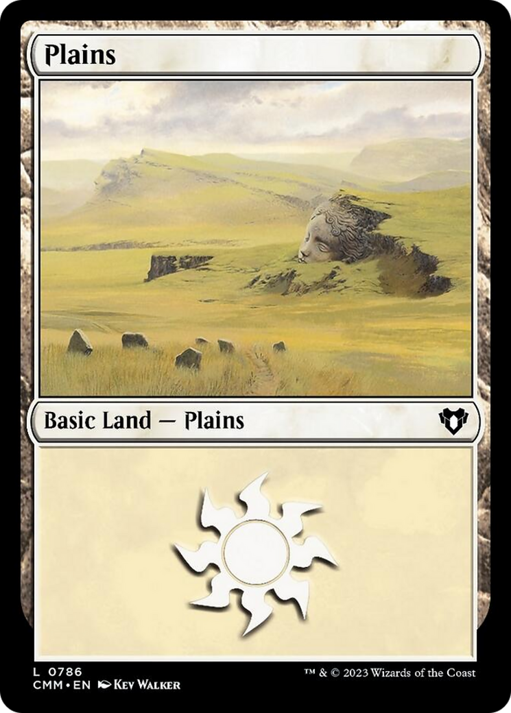Plains (786) [Commander Masters] | Good Games North