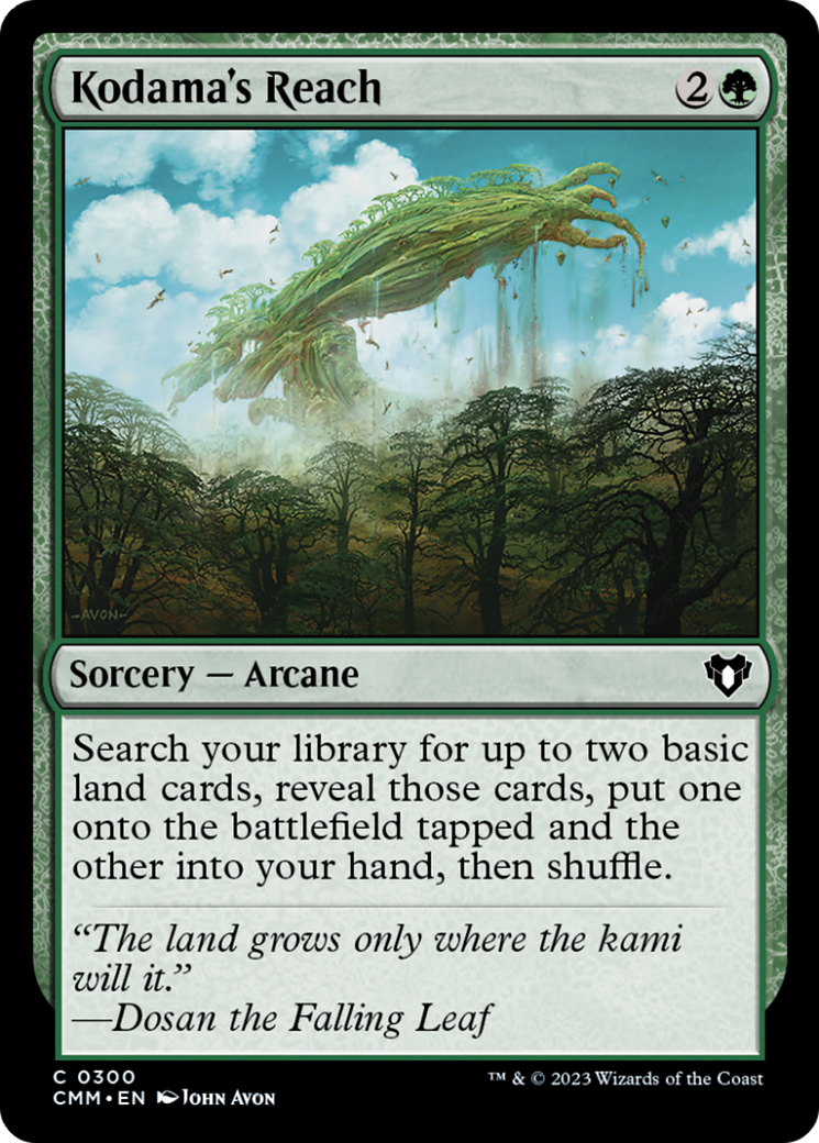 Kodama's Reach [Commander Masters] | Good Games North