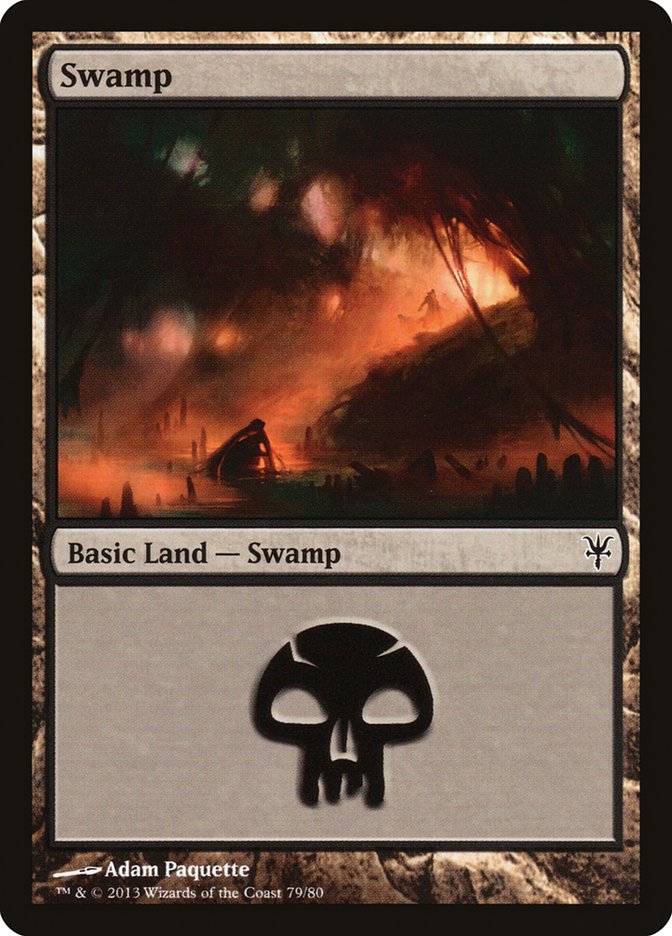 Swamp (79) [Duel Decks: Sorin vs. Tibalt] | Good Games North