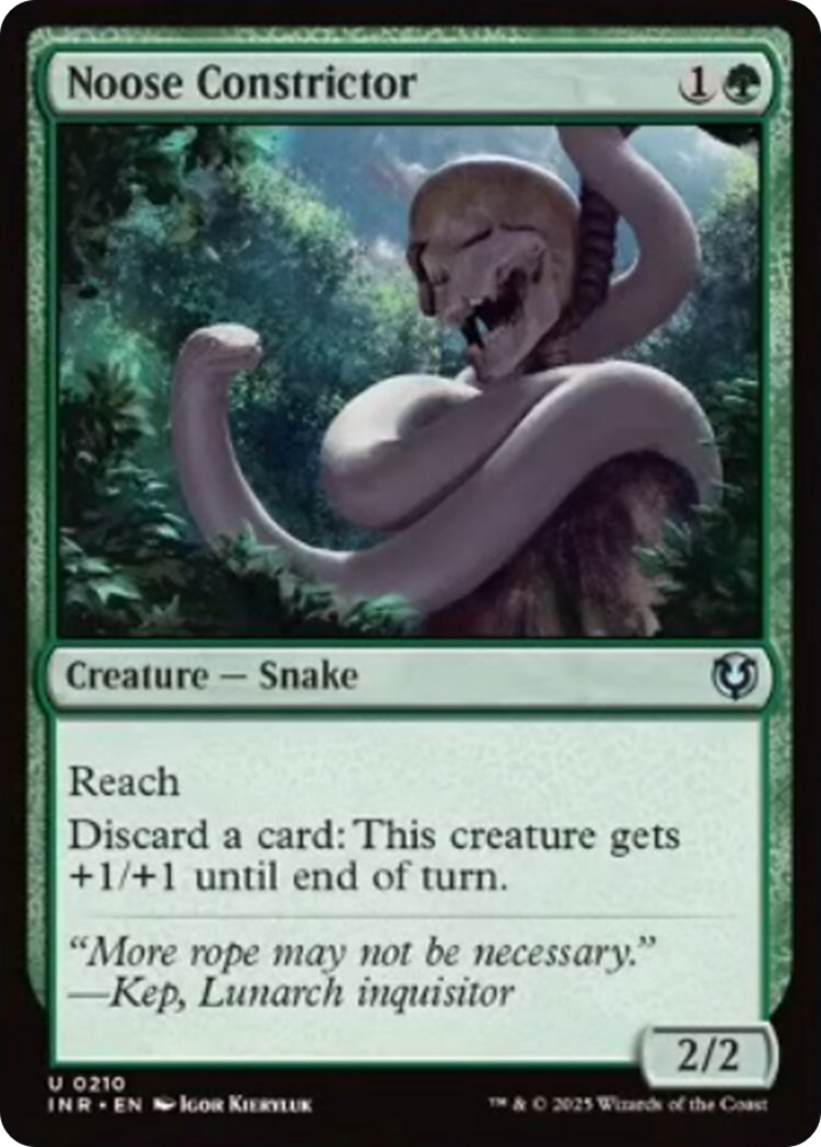 Noose Constrictor [Innistrad Remastered] | Good Games North