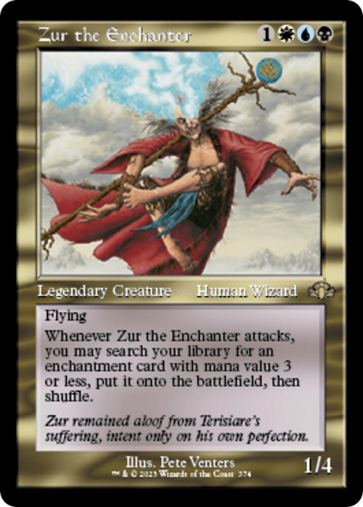 Zur the Enchanter Retro Frame (Dominaria Remastered)  - undefined | Good Games North