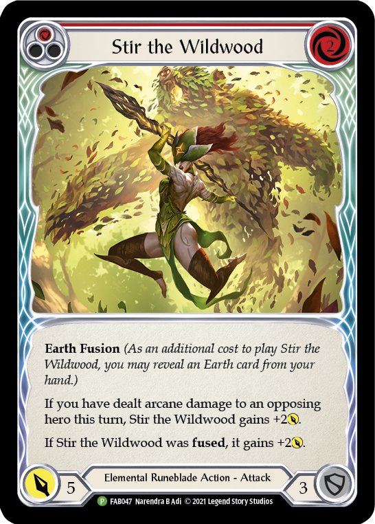 Stir the Wildwood [FAB047] (Promo)  Rainbow Foil | Good Games North