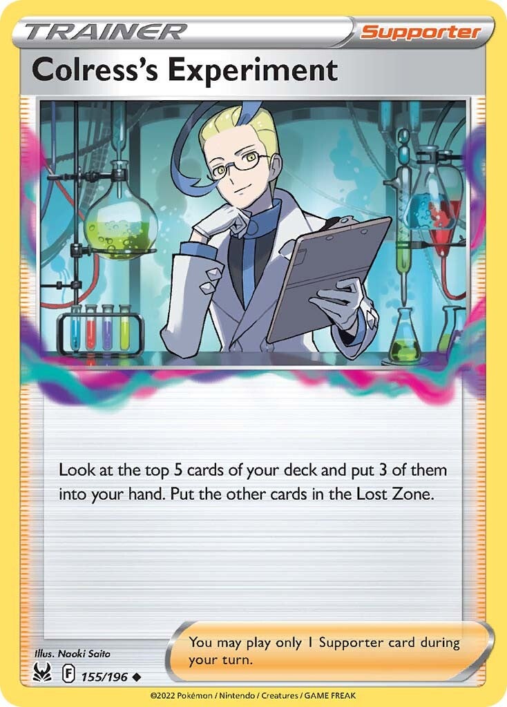 Colress's Experiment (155/196) [Sword & Shield: Lost Origin] | Good Games North
