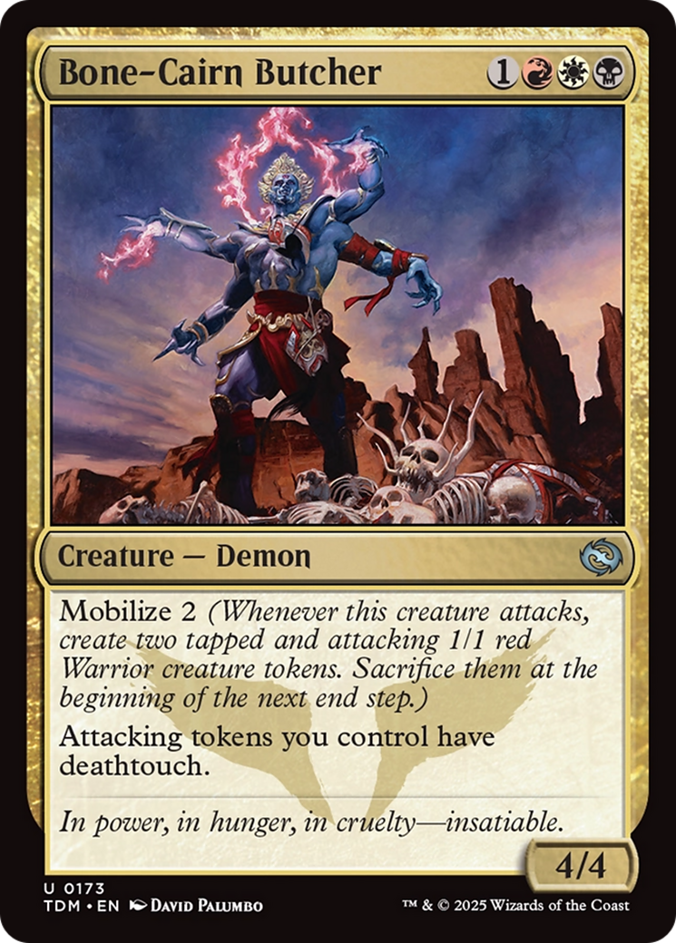 Bone-Cairn Butcher [Tarkir: Dragonstorm] | Good Games North