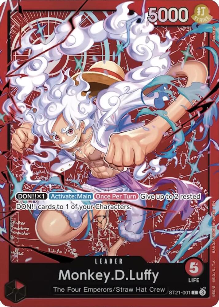 Monkey.D.Luffy ST21-001 ()  - Foil | Good Games North