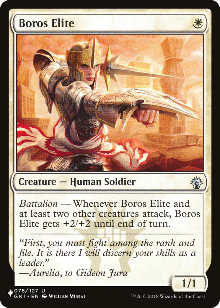 Boros Elite [The List] | Good Games North