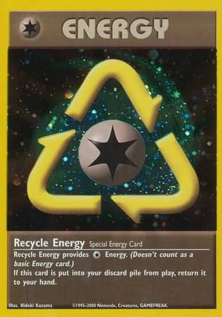 Recycle Energy (WotC 2002 League Promo) [League & Championship Cards] | Good Games North