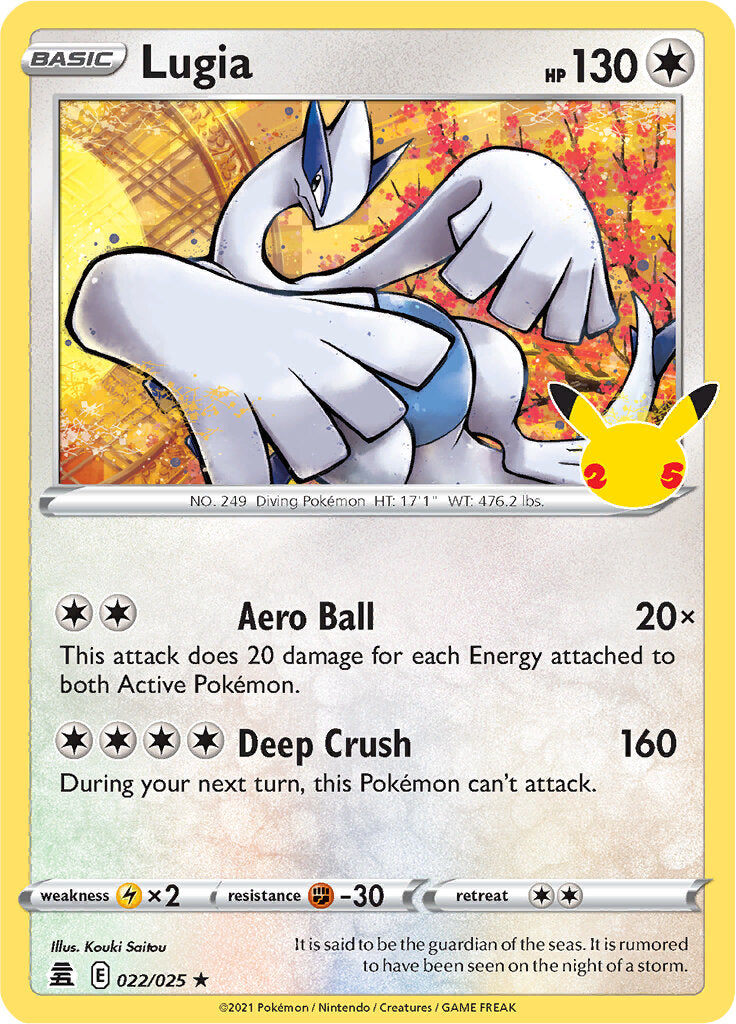 Lugia (022/025) [Celebrations: 25th Anniversary] | Good Games North