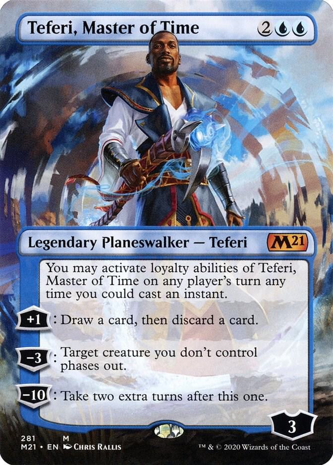 Teferi Master of Time Borderless (Core Set 2021)  | Good Games North