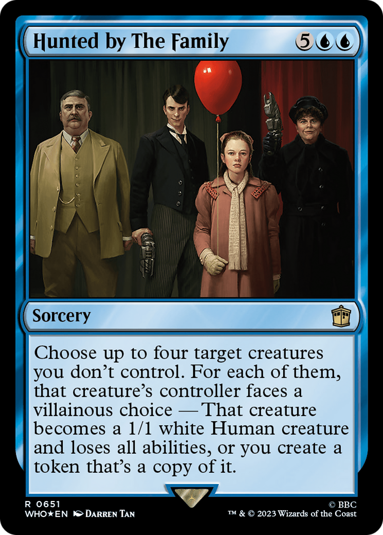 Hunted by The Family (Surge Foil) [Doctor Who] | Good Games North