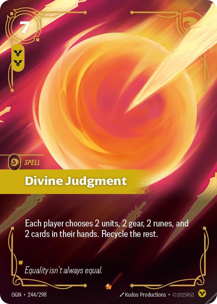 Divine Judgment (Origins)  - Foil | Good Games North