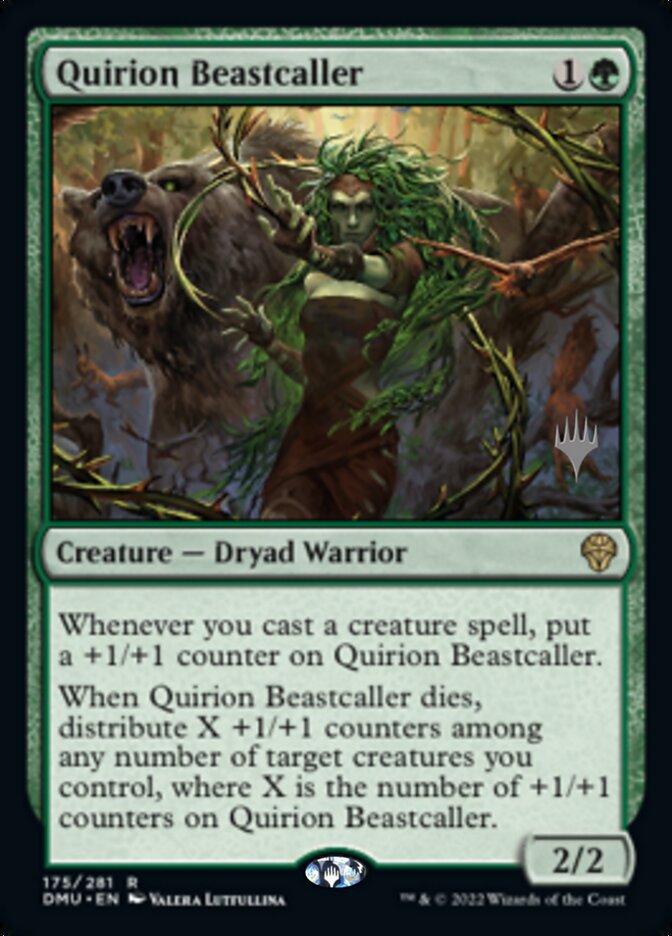 Quirion Beastcaller (Promo Pack) [Dominaria United Promos] | Good Games North