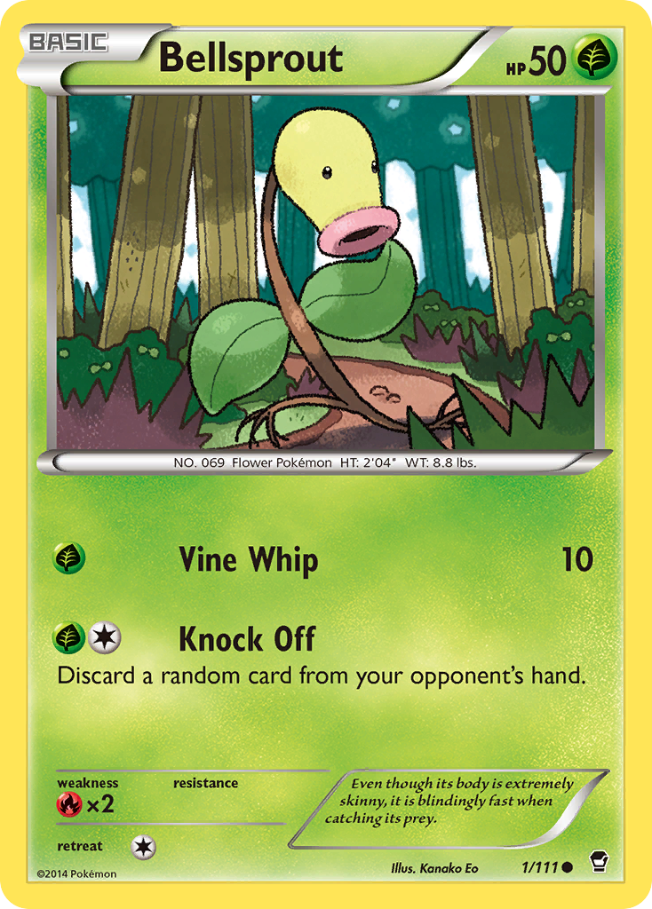 Bellsprout (1/111) [XY: Furious Fists] | Good Games North