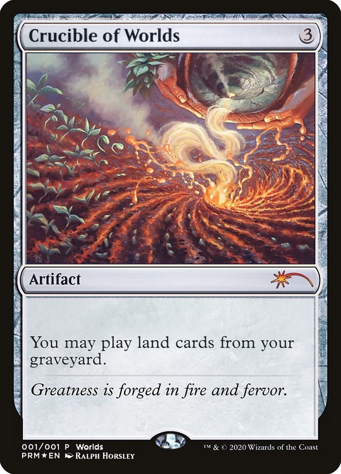 Crucible of Worlds (Worlds) [World Championship Promos] | Good Games North