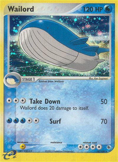 Wailord (14/109) [EX: Ruby & Sapphire] | Good Games North