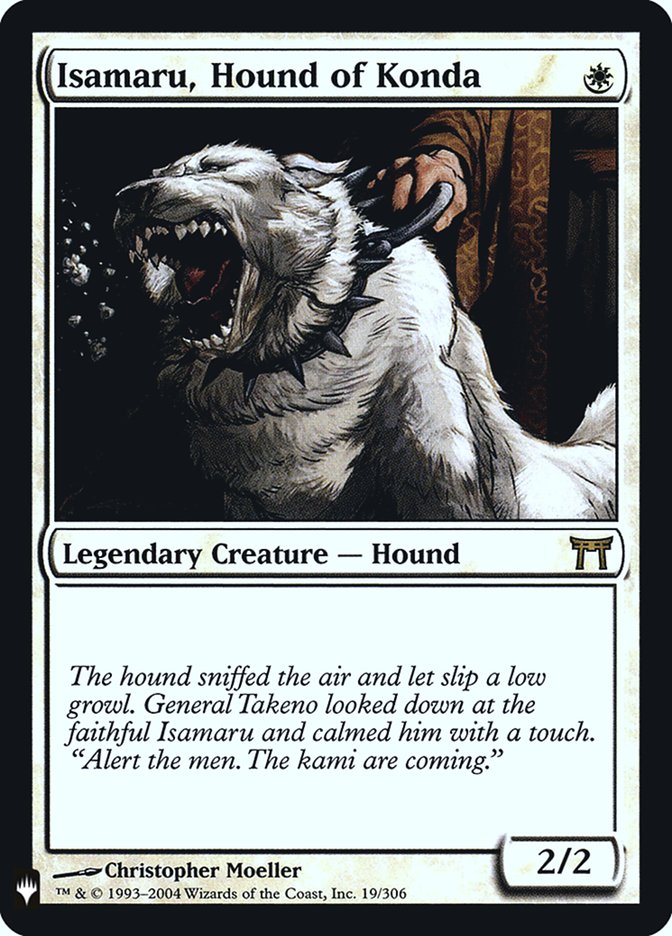 Isamaru, Hound of Konda [Mystery Booster] | Good Games North