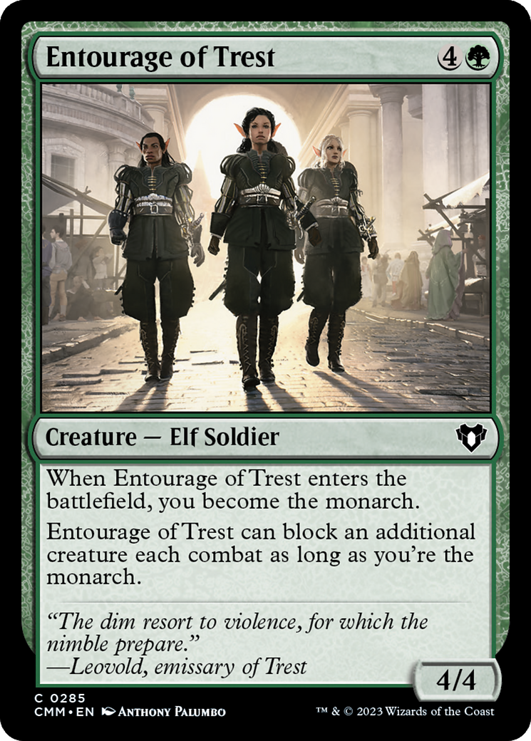 Entourage of Trest [Commander Masters] | Good Games North