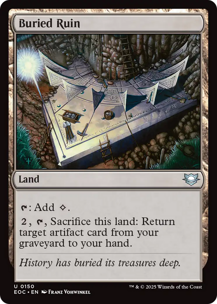 Buried Ruin [Edge of Eternities Commander] | Good Games North