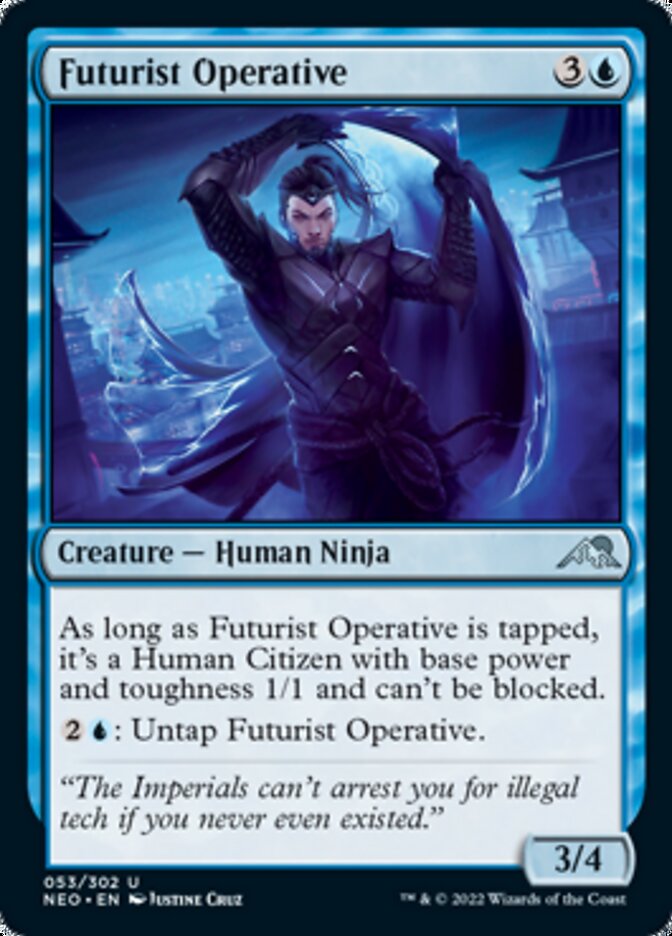 Futurist Operative [Kamigawa: Neon Dynasty] | Good Games North